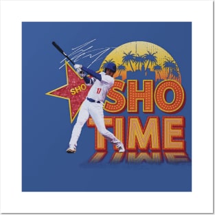 Shohei Ohtani Los Angeles D Sho Time Sign Posters and Art